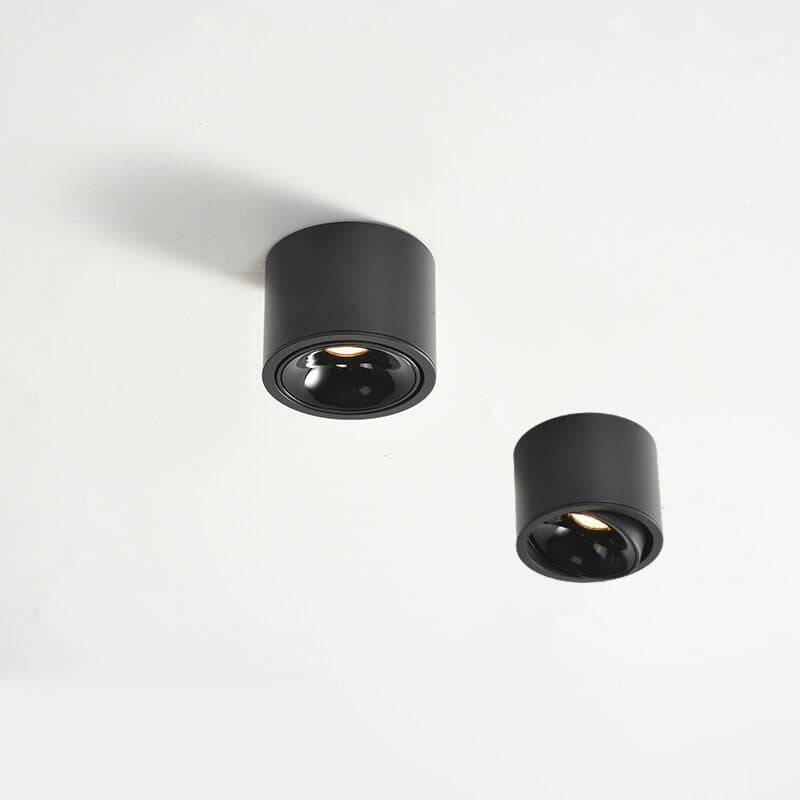 Leir rund loftlampe