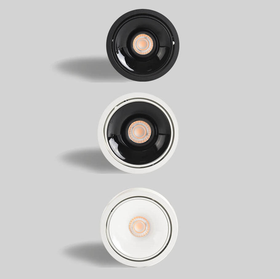 Leir rund loftlampe