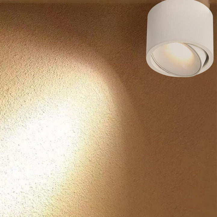 Leir rund loftlampe
