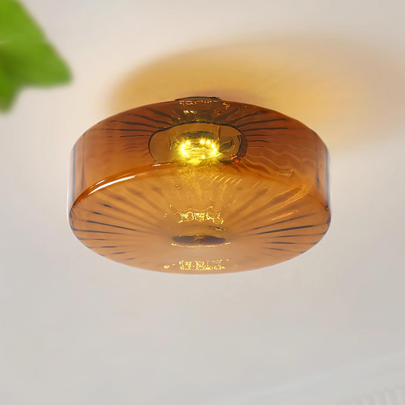 Paxmier rund udendørs loftlampe