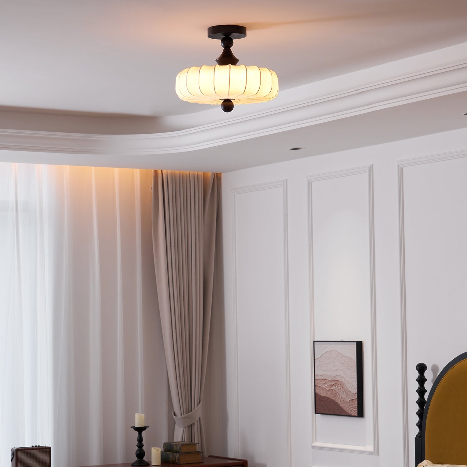 Viktole rund loftlampe
