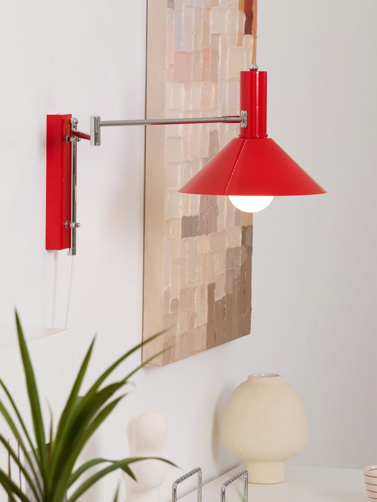 Lindel minimalistisk væglampe
