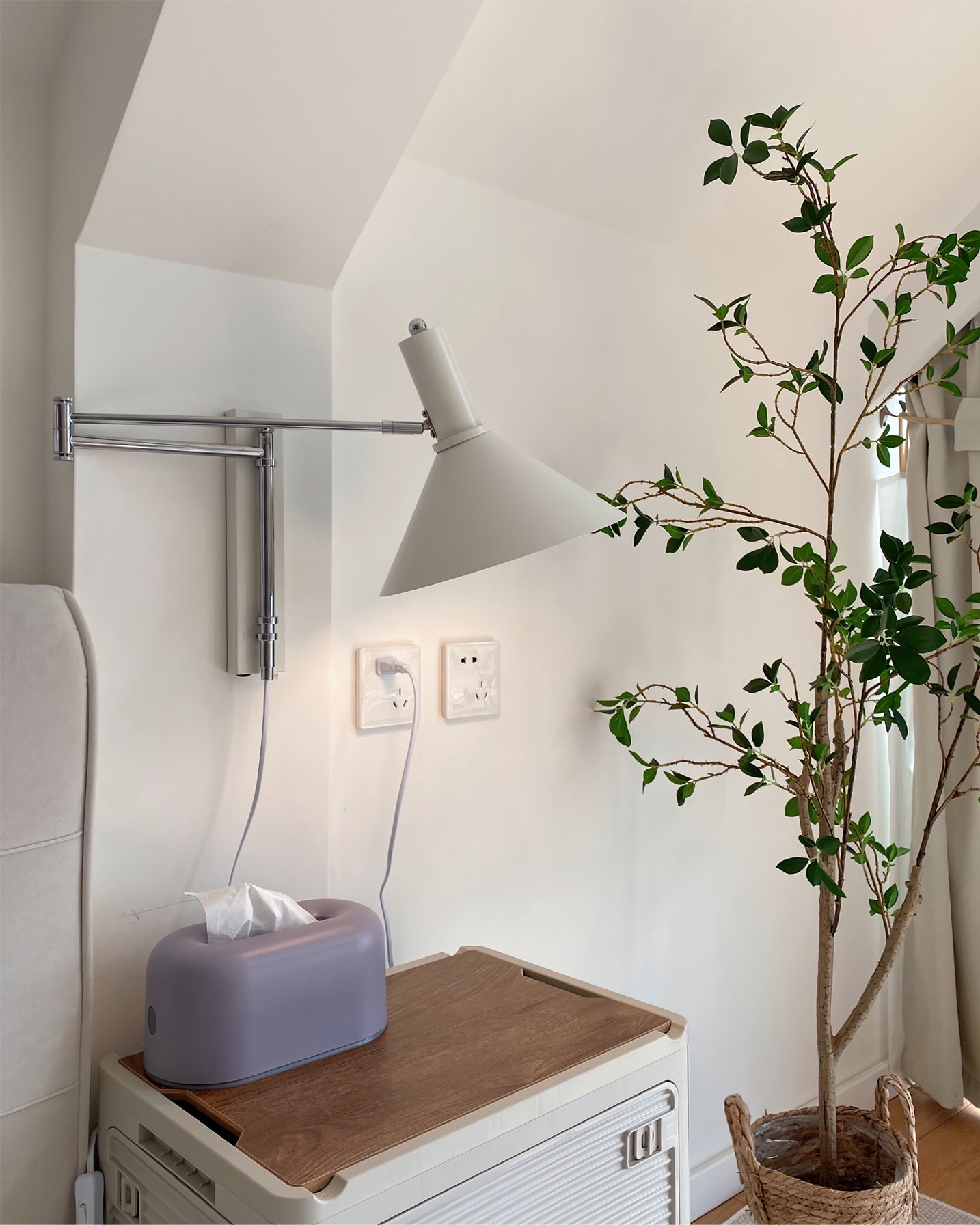 Lindel minimalistisk væglampe