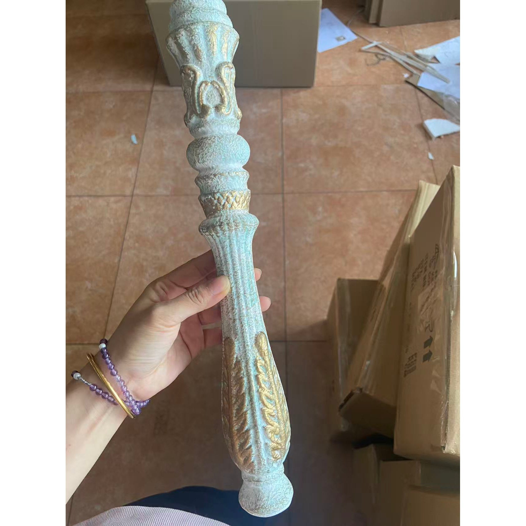 Yladal vintage lysekrone
