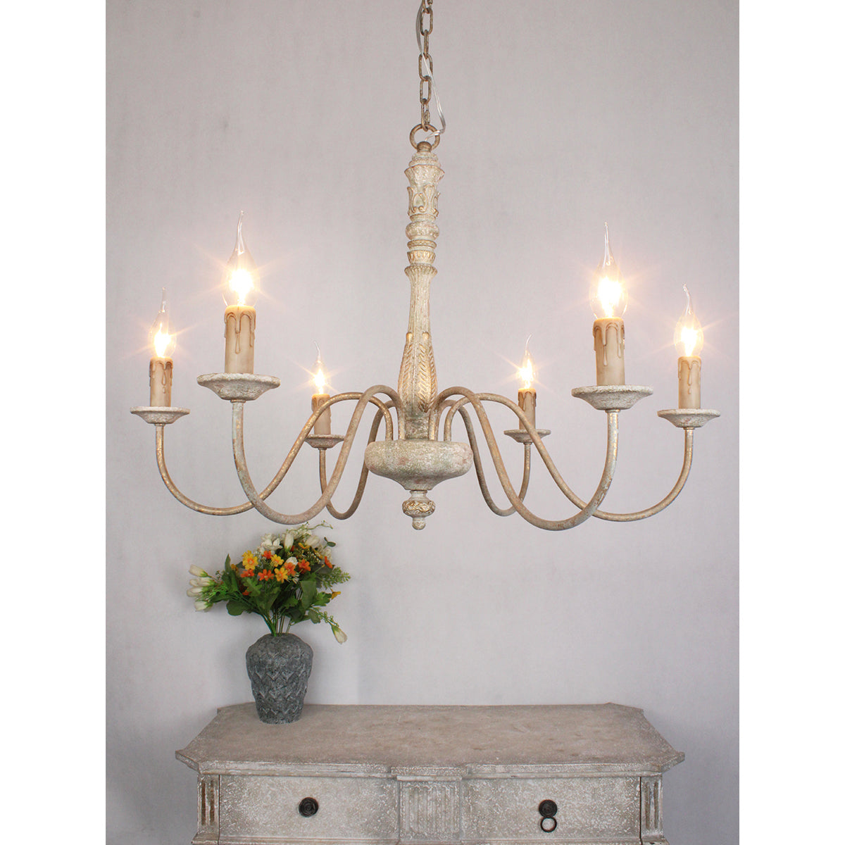 Yladal vintage lysekrone