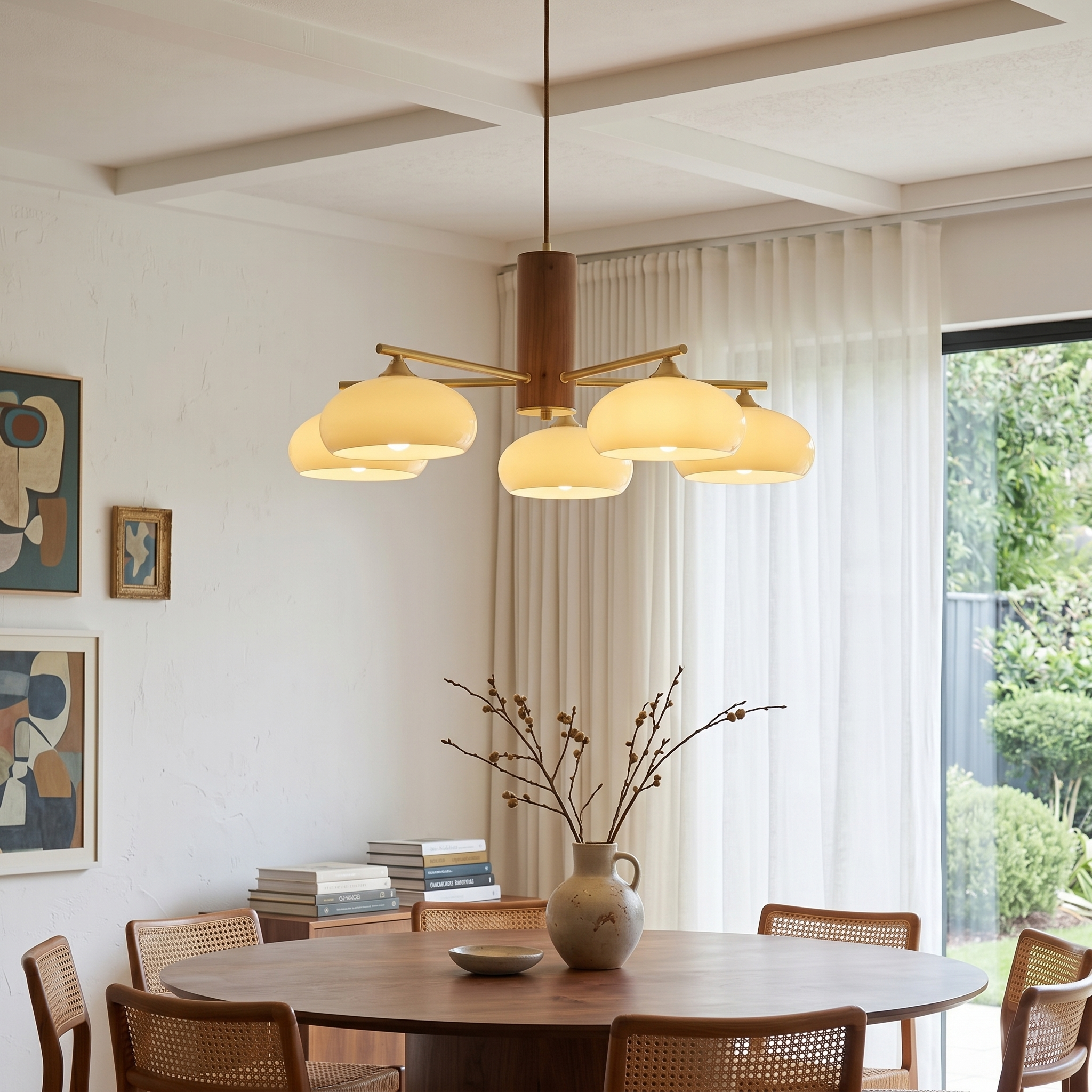 Miksale oval lysekrone