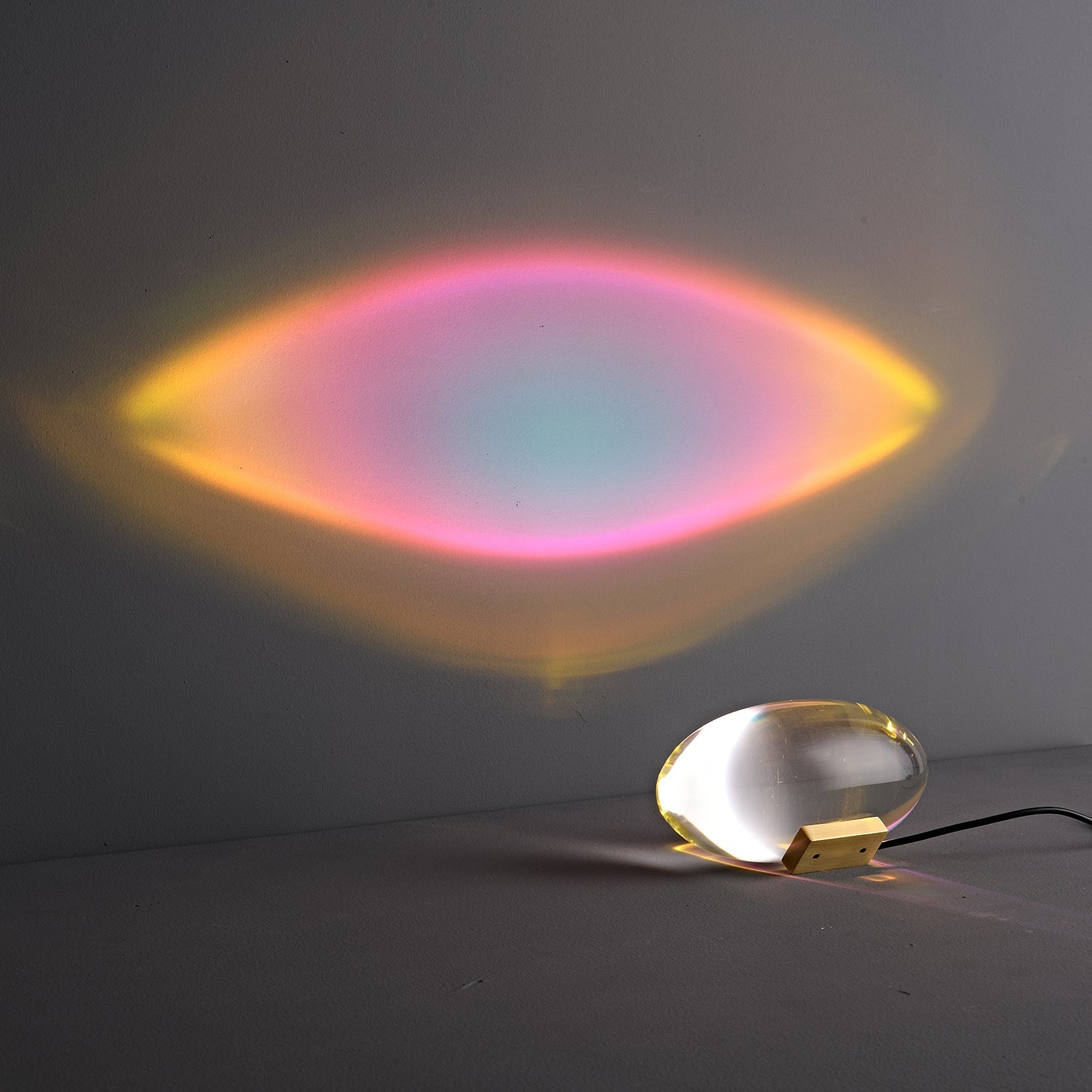 Jorar oval bordlampe