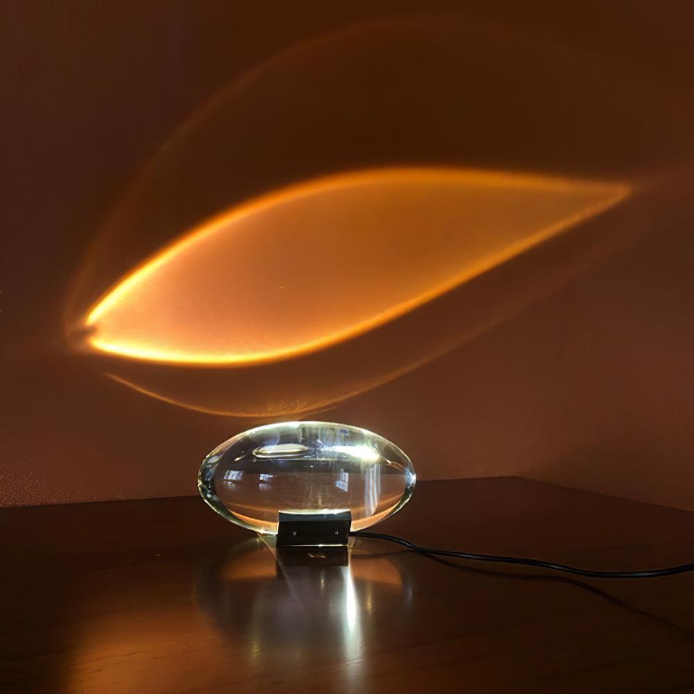 Jorar oval bordlampe
