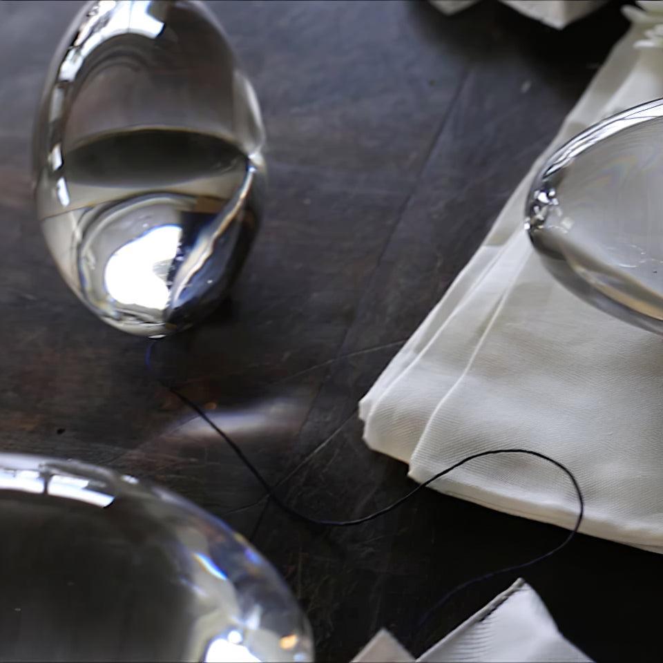 Jorar oval bordlampe