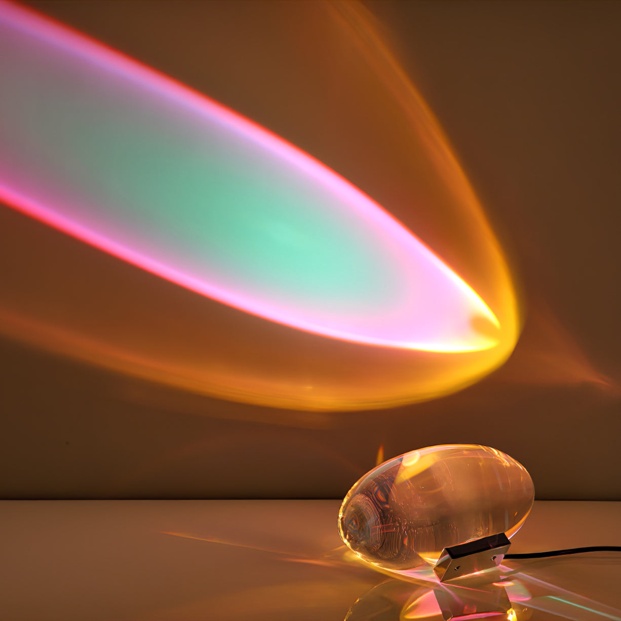 Jorar oval bordlampe