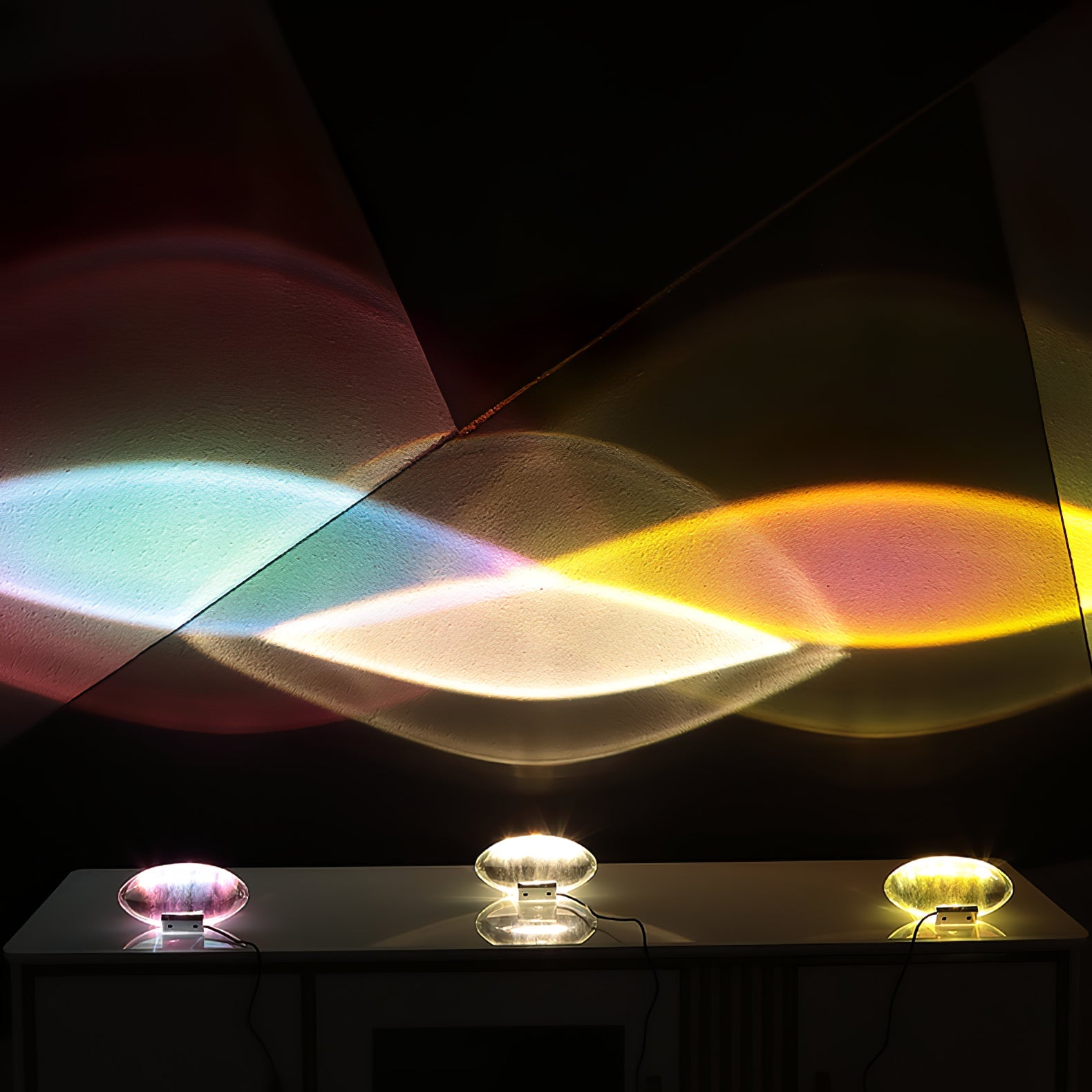 Jorar oval bordlampe
