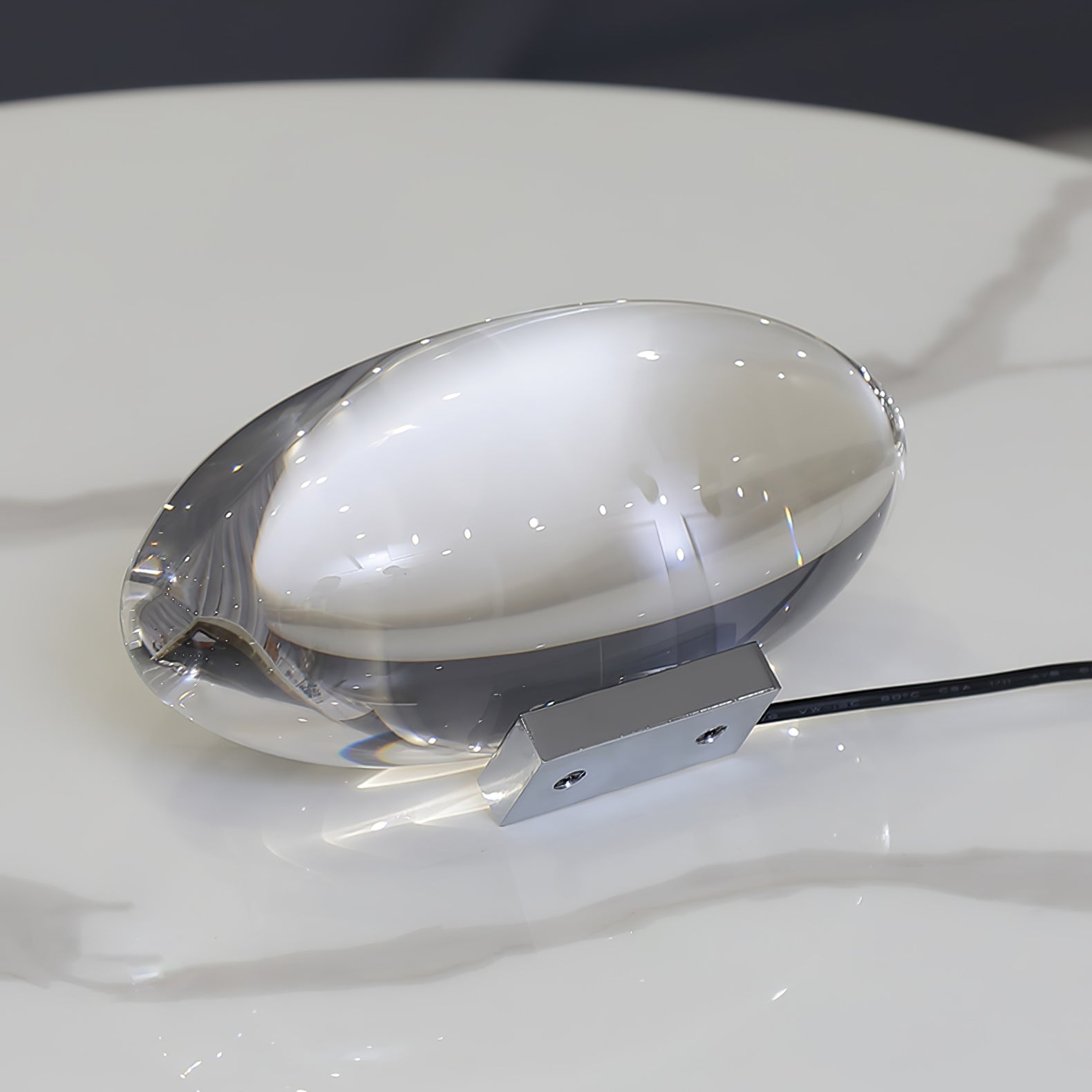 Jorar oval bordlampe