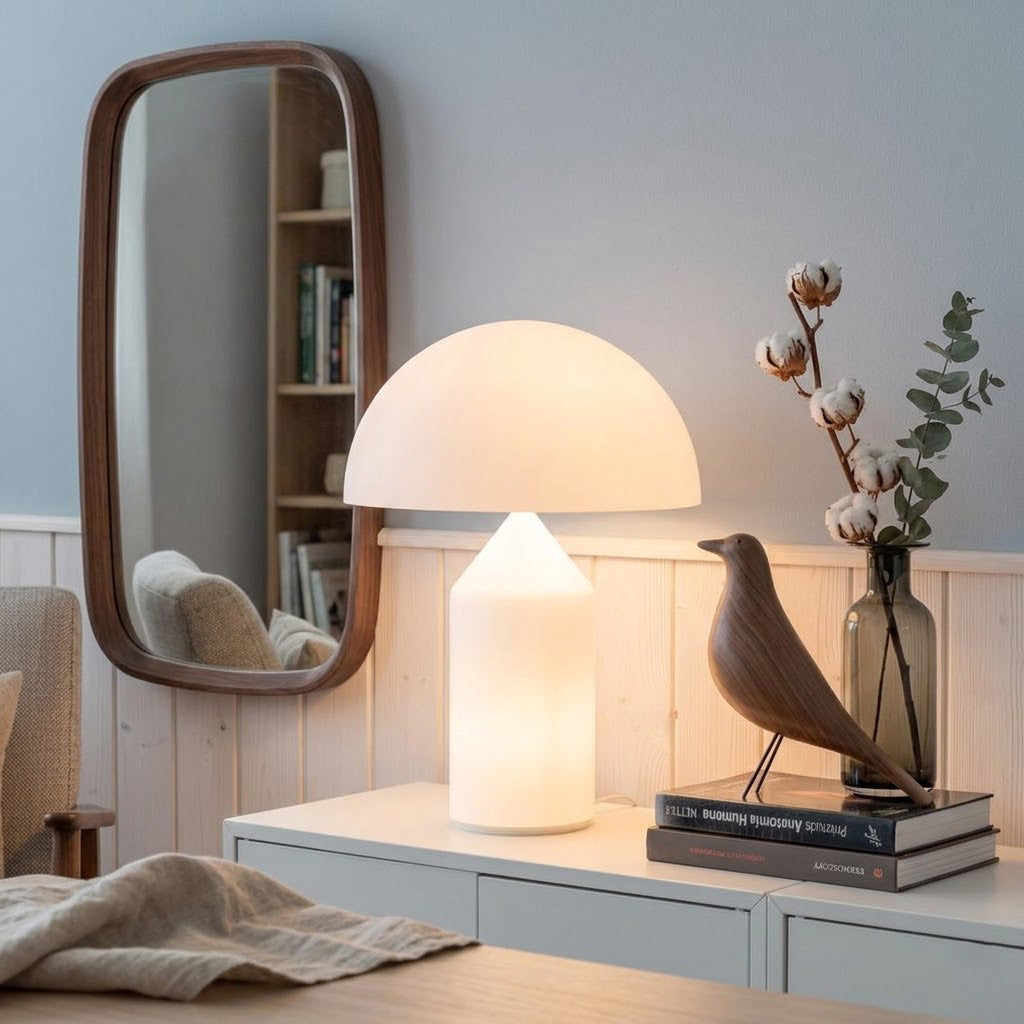 Tirene svampeformet bordlampe