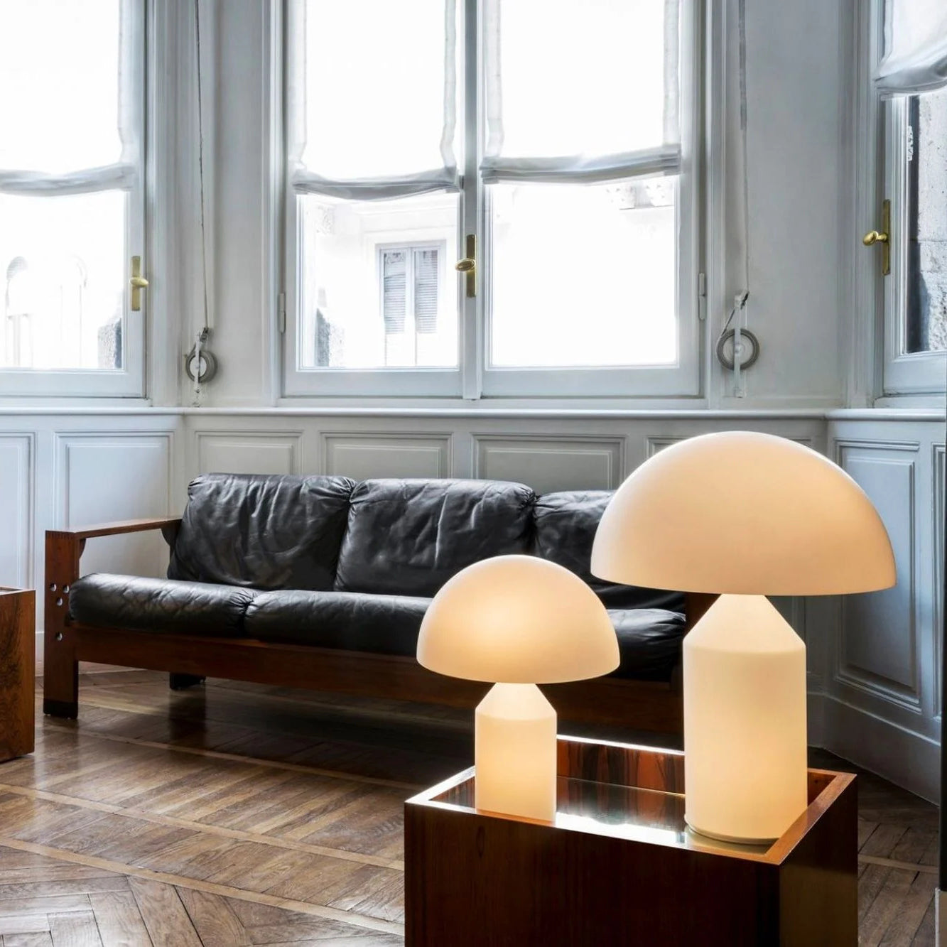Tirene svampeformet bordlampe