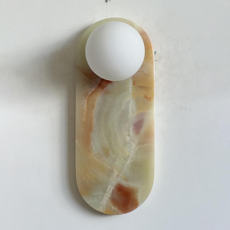 Ylaoro oval væglampe