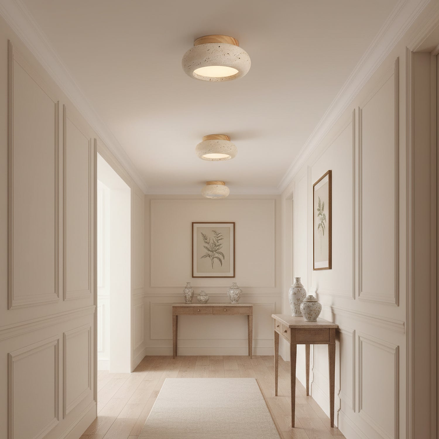 Calu rund loftlampe