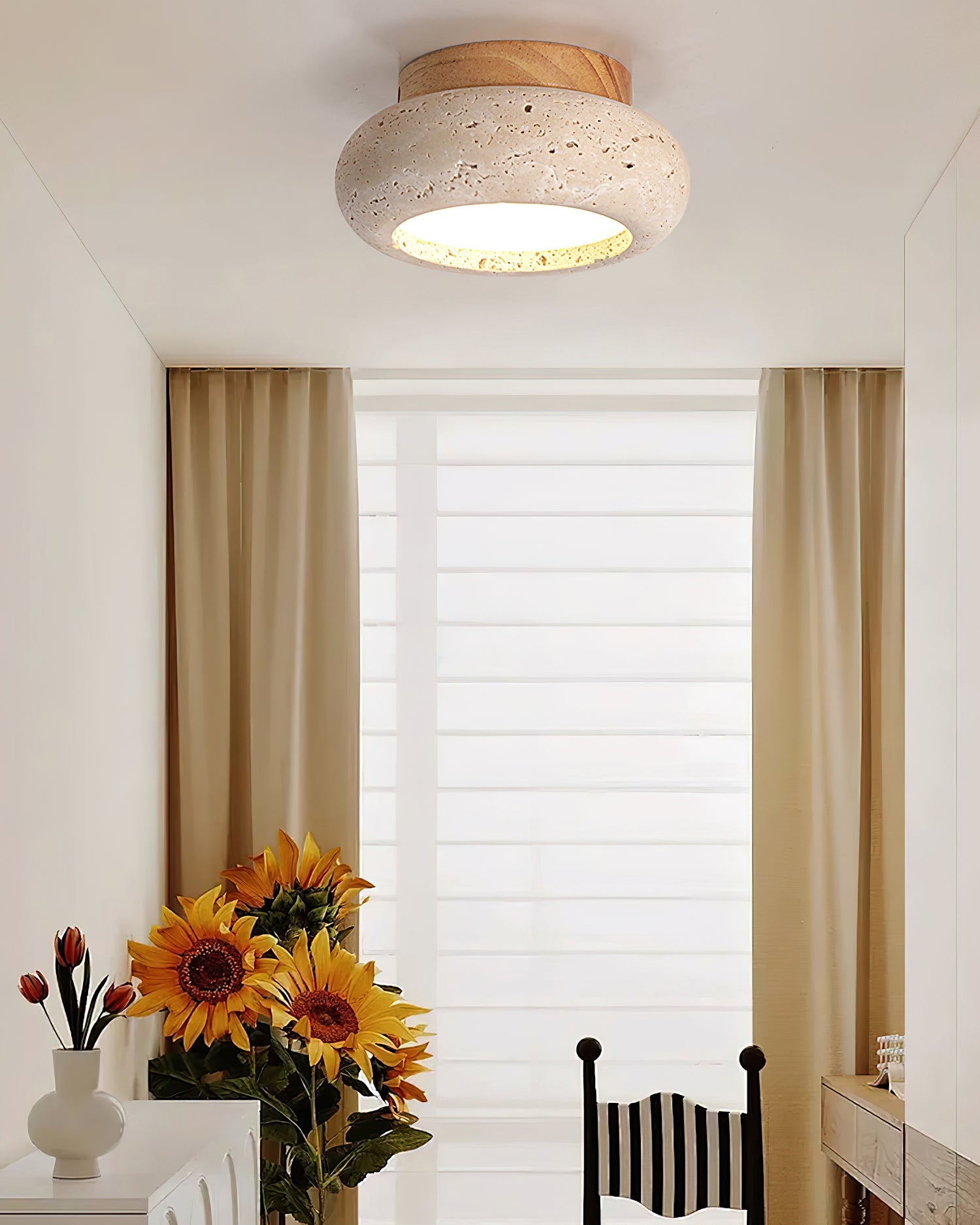 Calu rund loftlampe