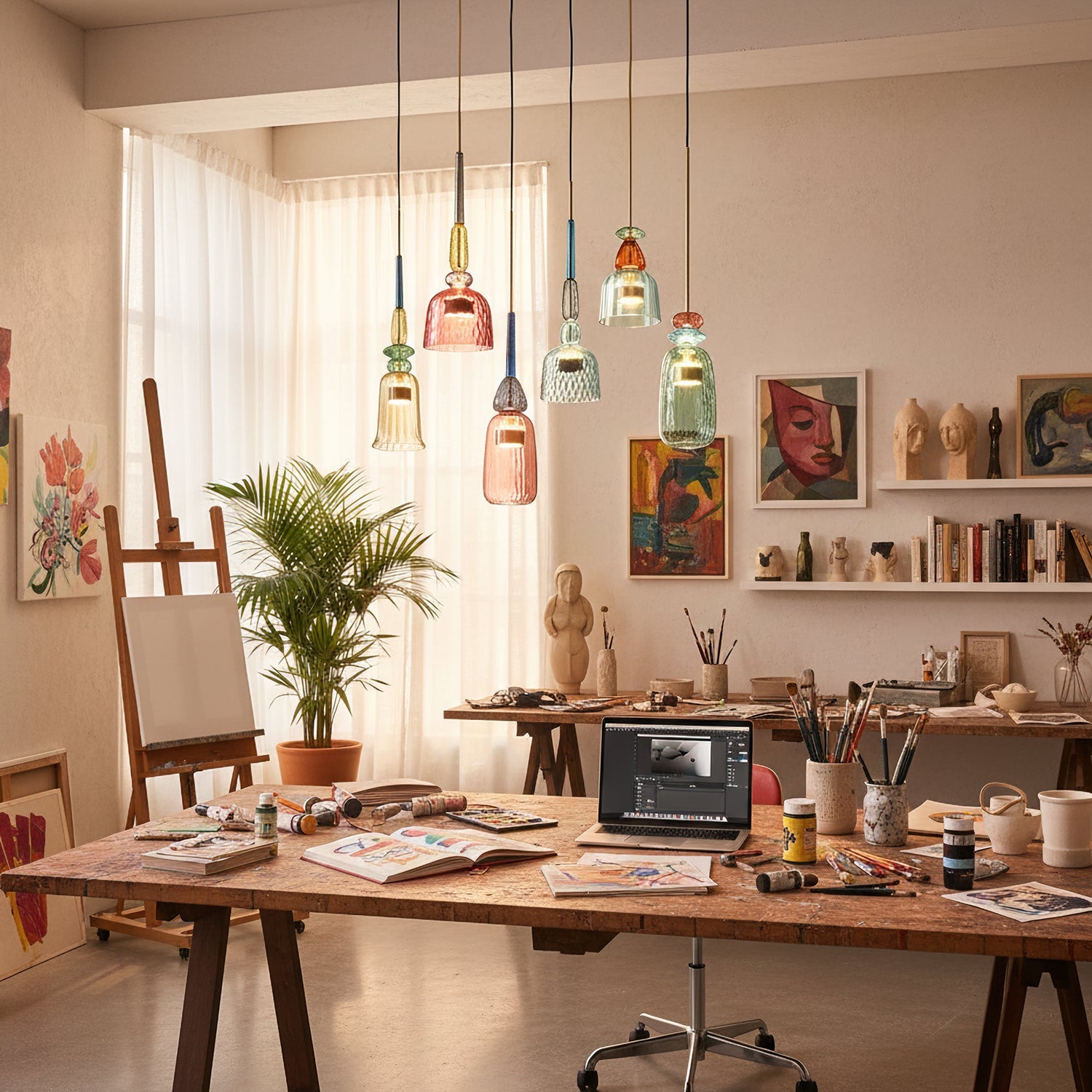 Zenne moderne pendellampe