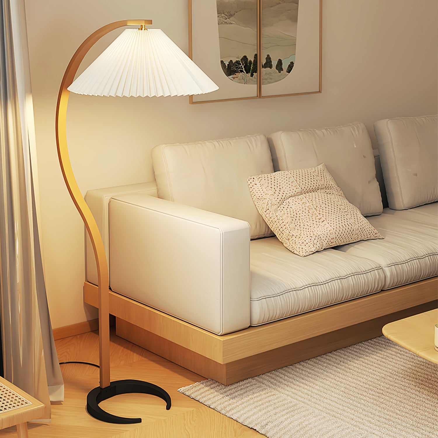 Asto retro gulvlampe