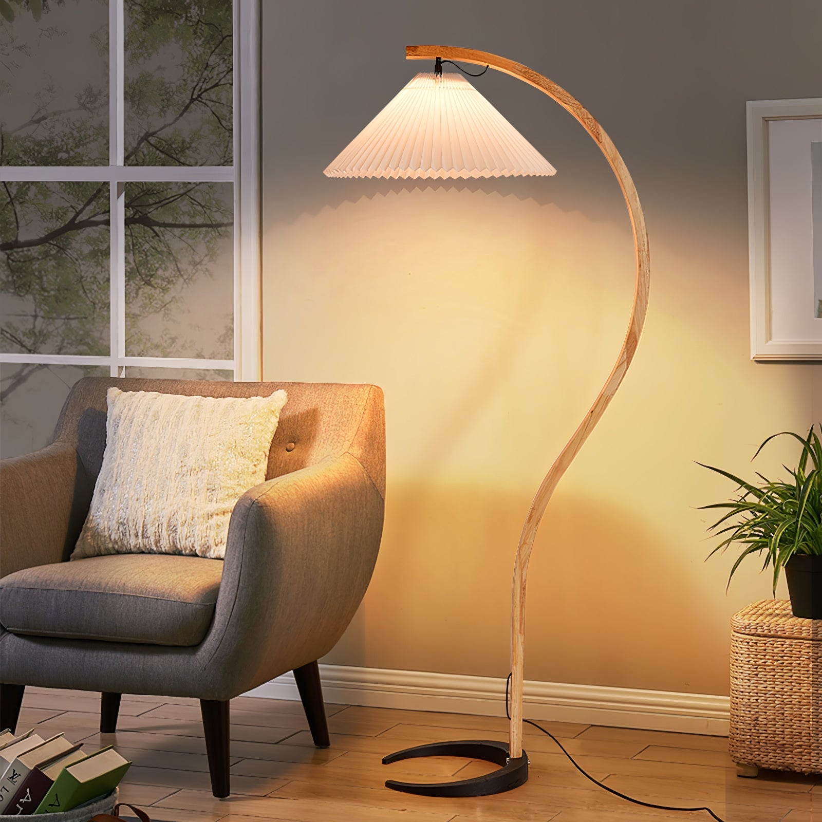 Asto retro gulvlampe
