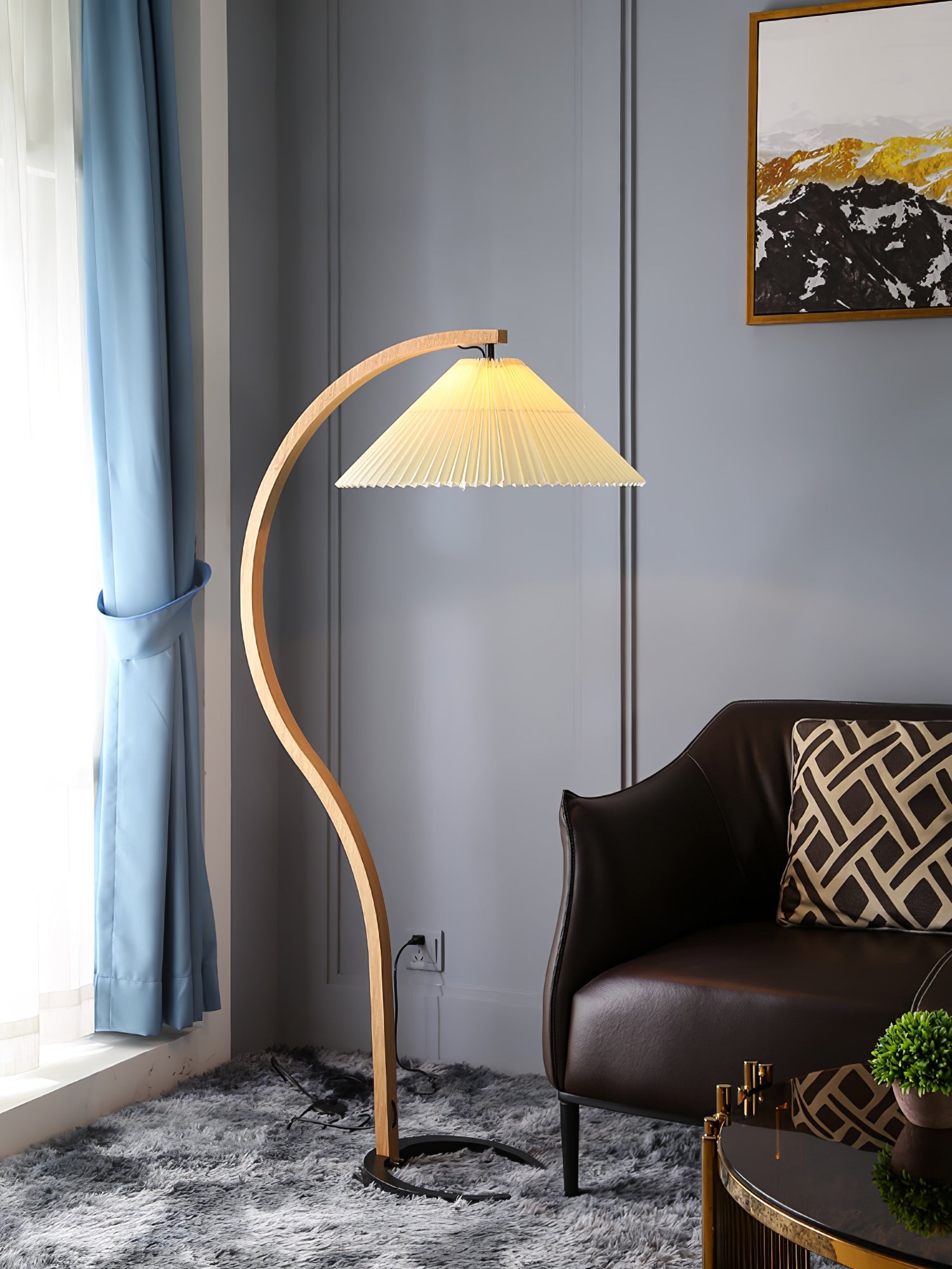 Asto retro gulvlampe