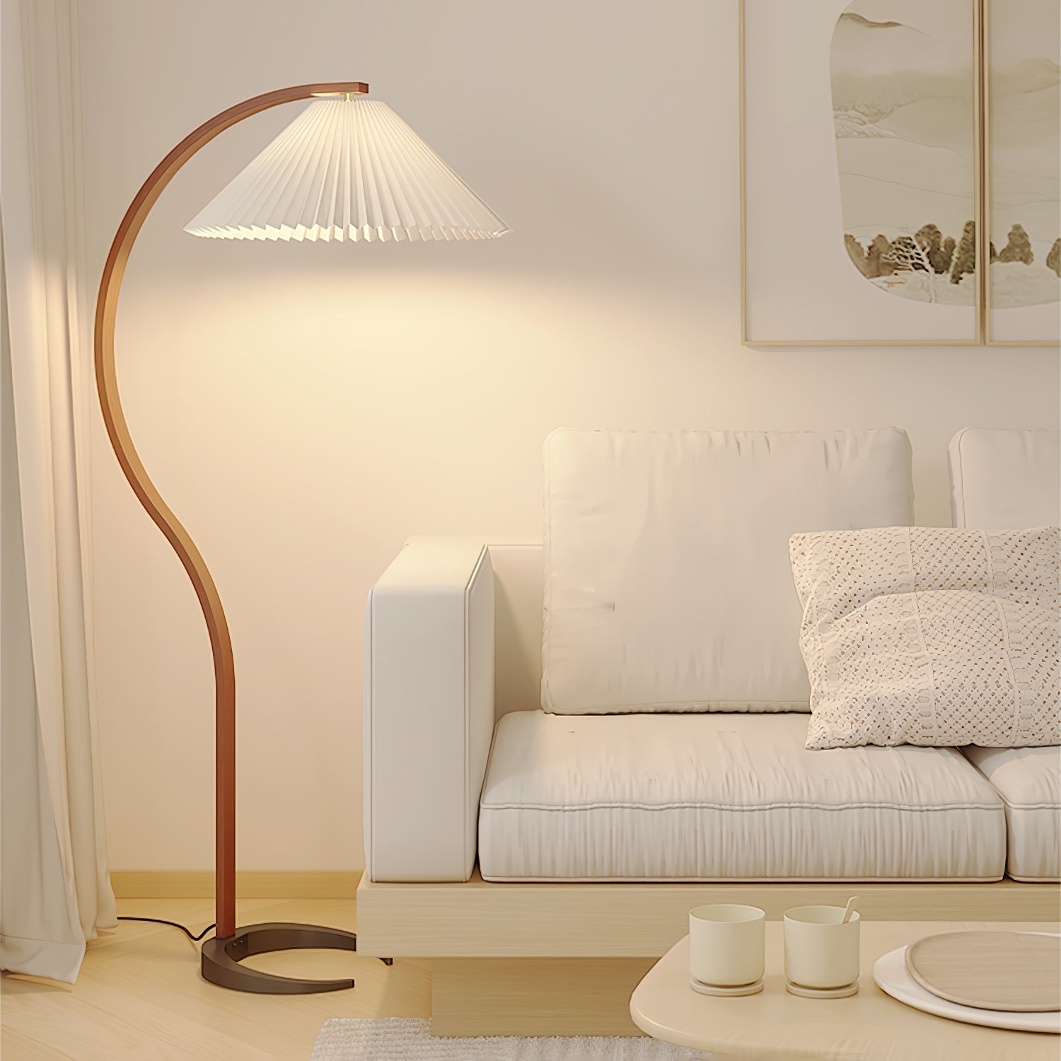 Asto retro gulvlampe
