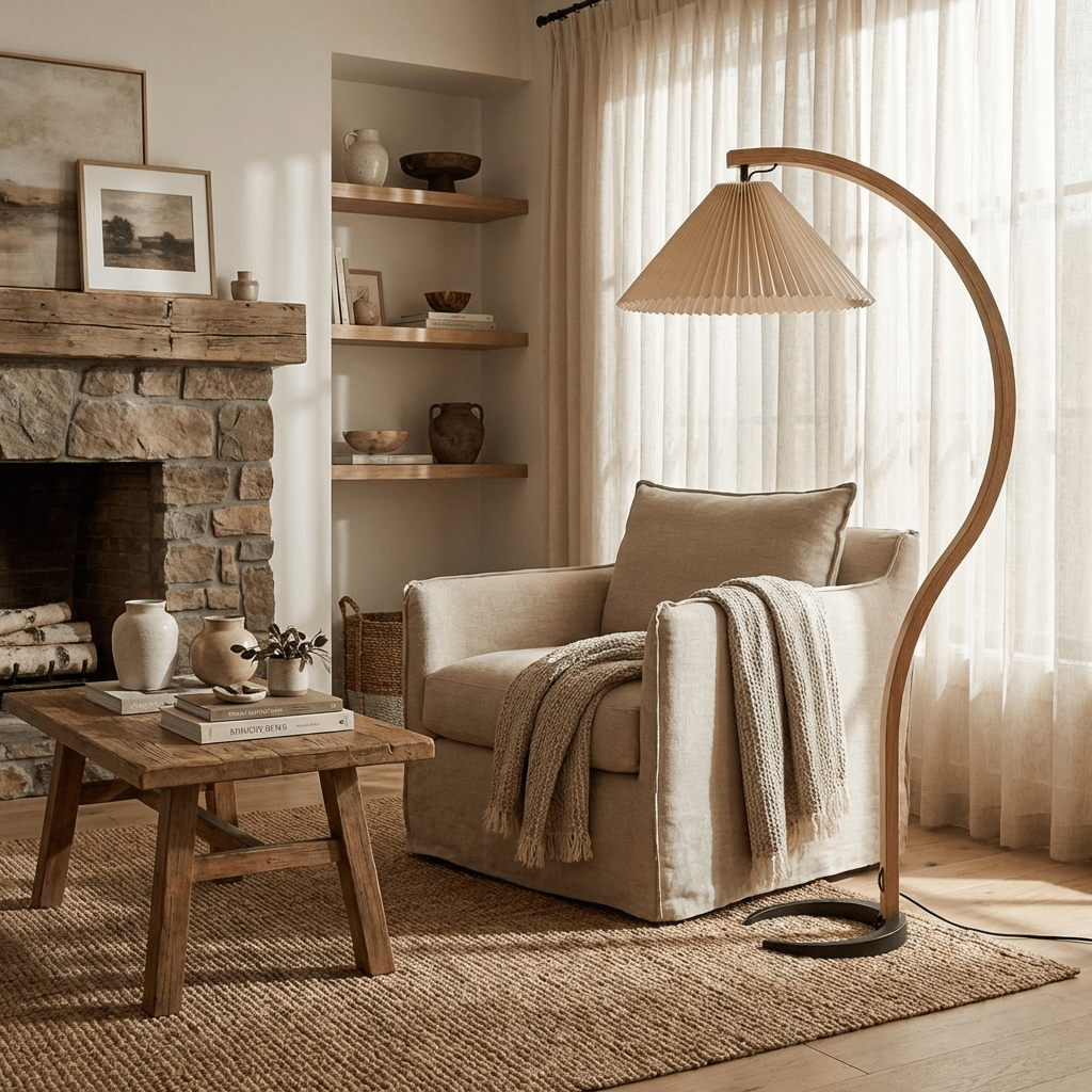 Asto retro gulvlampe