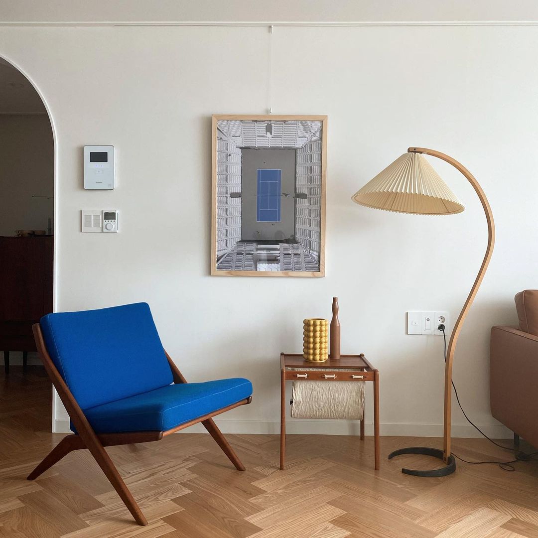 Asto retro gulvlampe