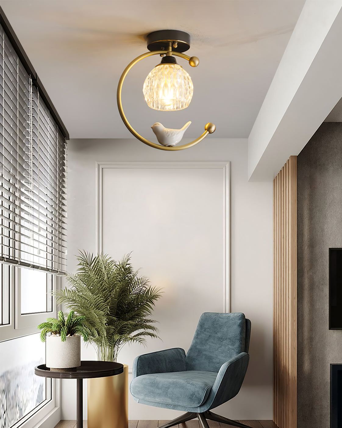 Nolhav loftlampe