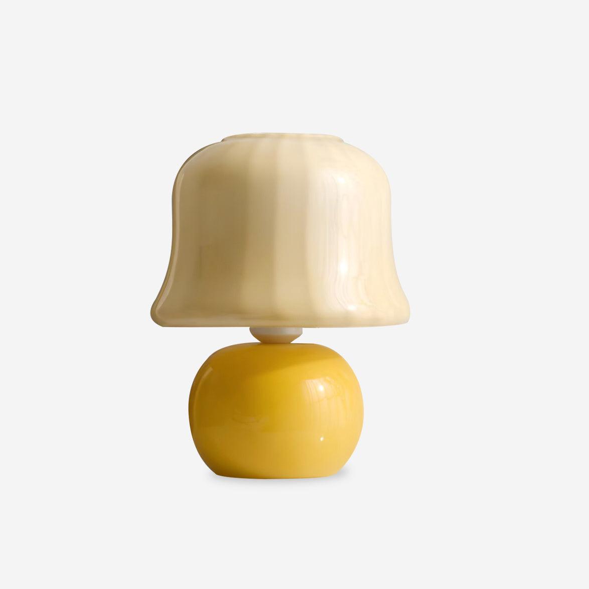 Sorense svampeformet bordlampe