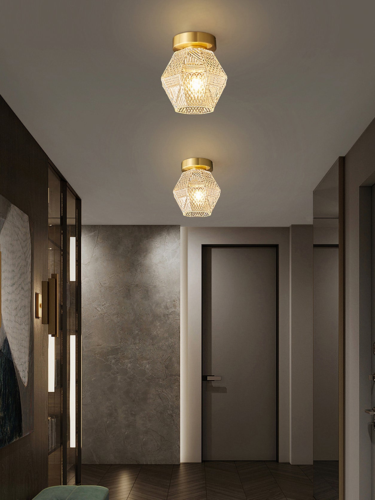 Rikreon vintage loftlampe