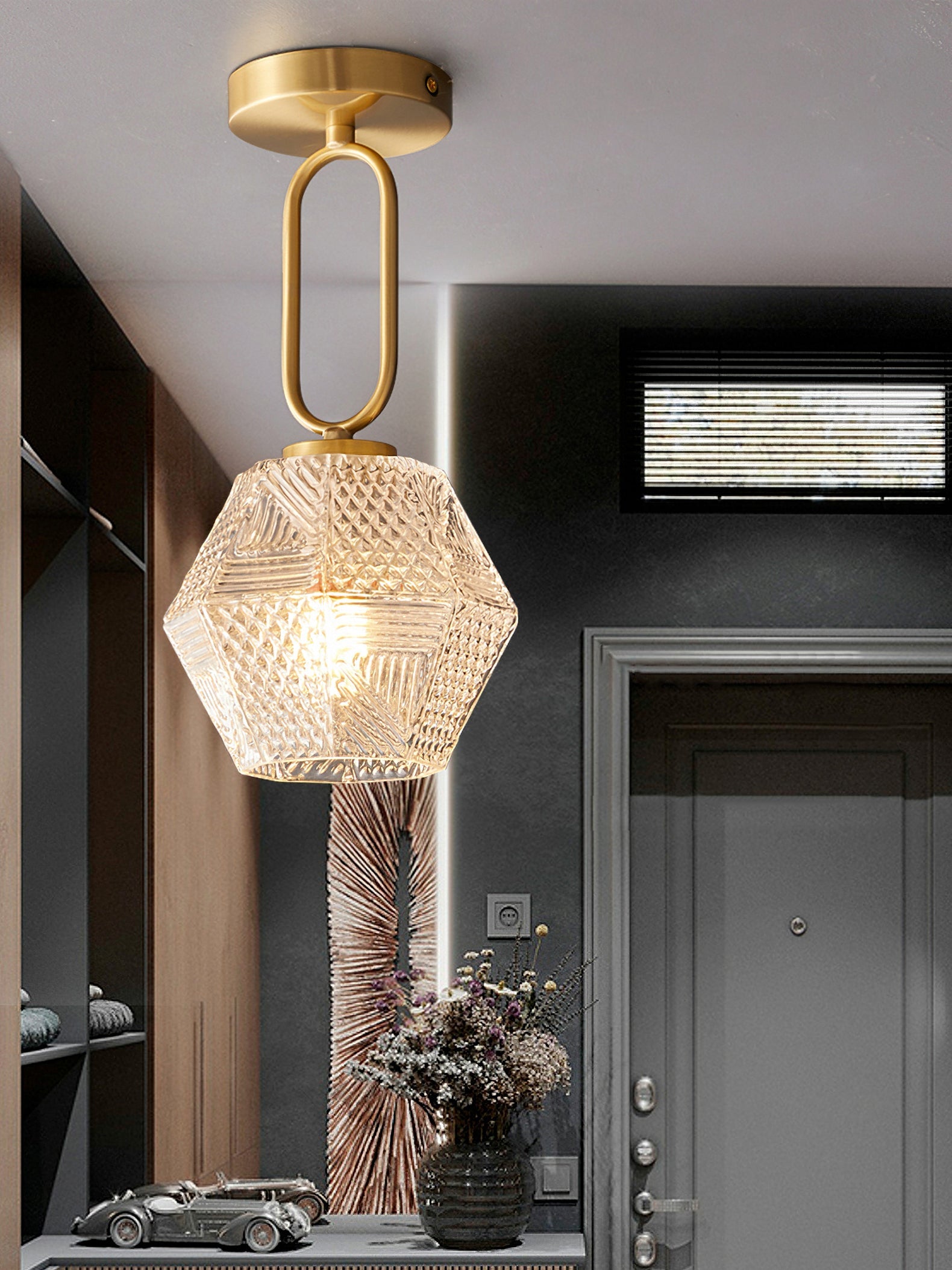 Rikreon vintage loftlampe