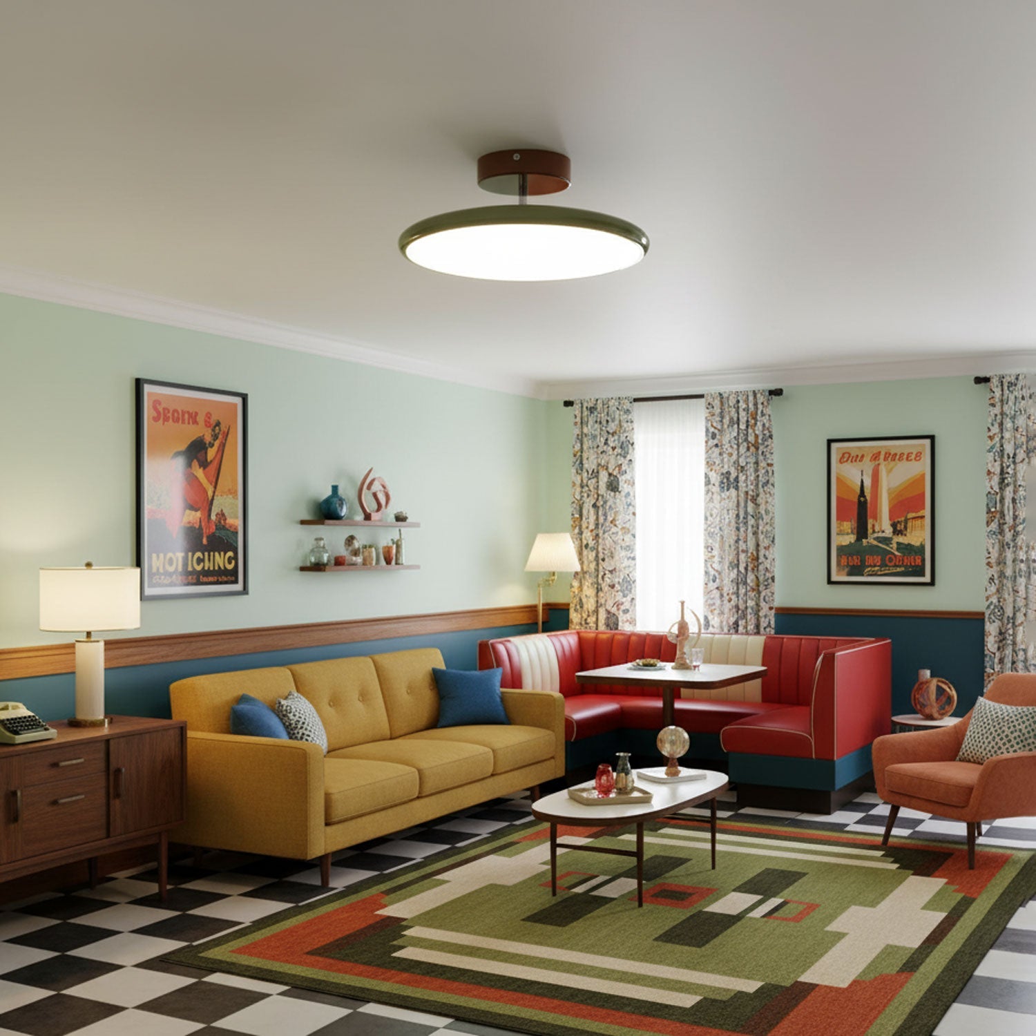 Areri justerbar loftlampe