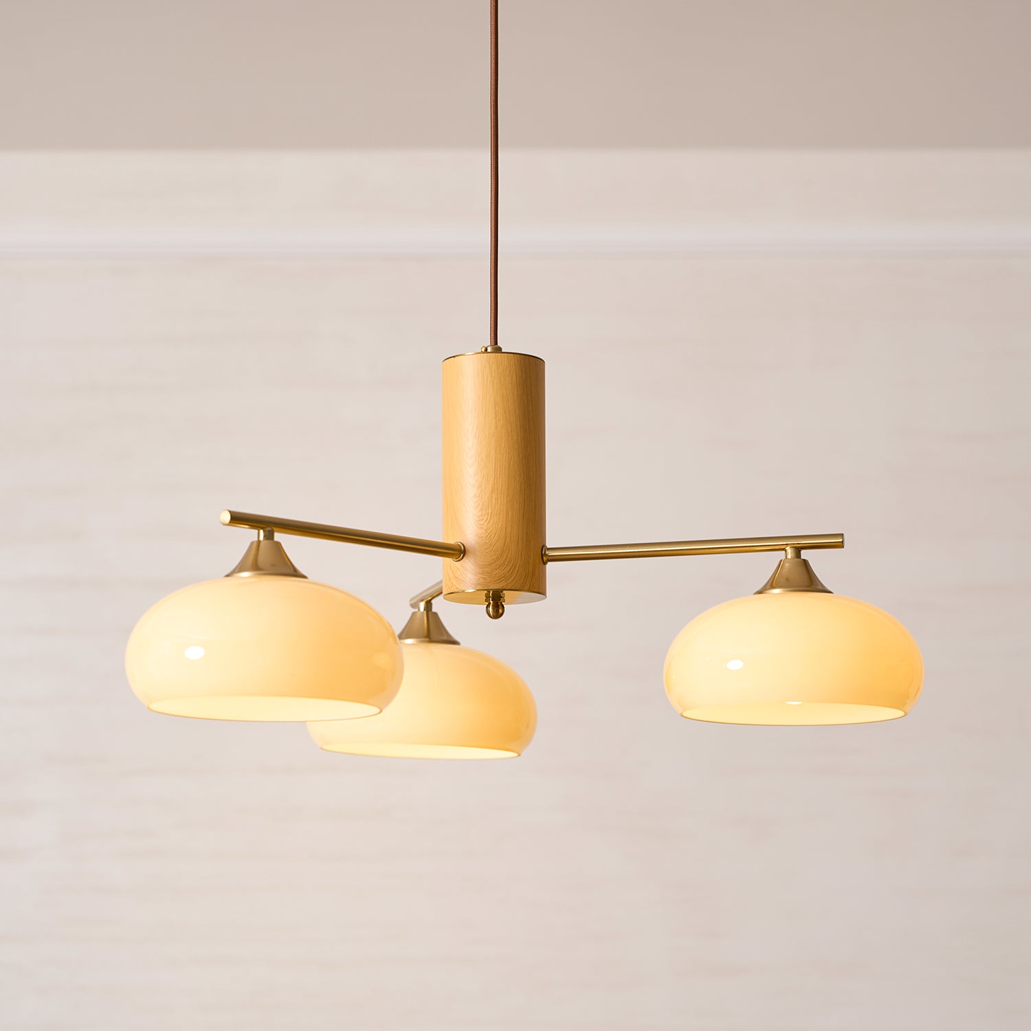 Miksale oval lysekrone
