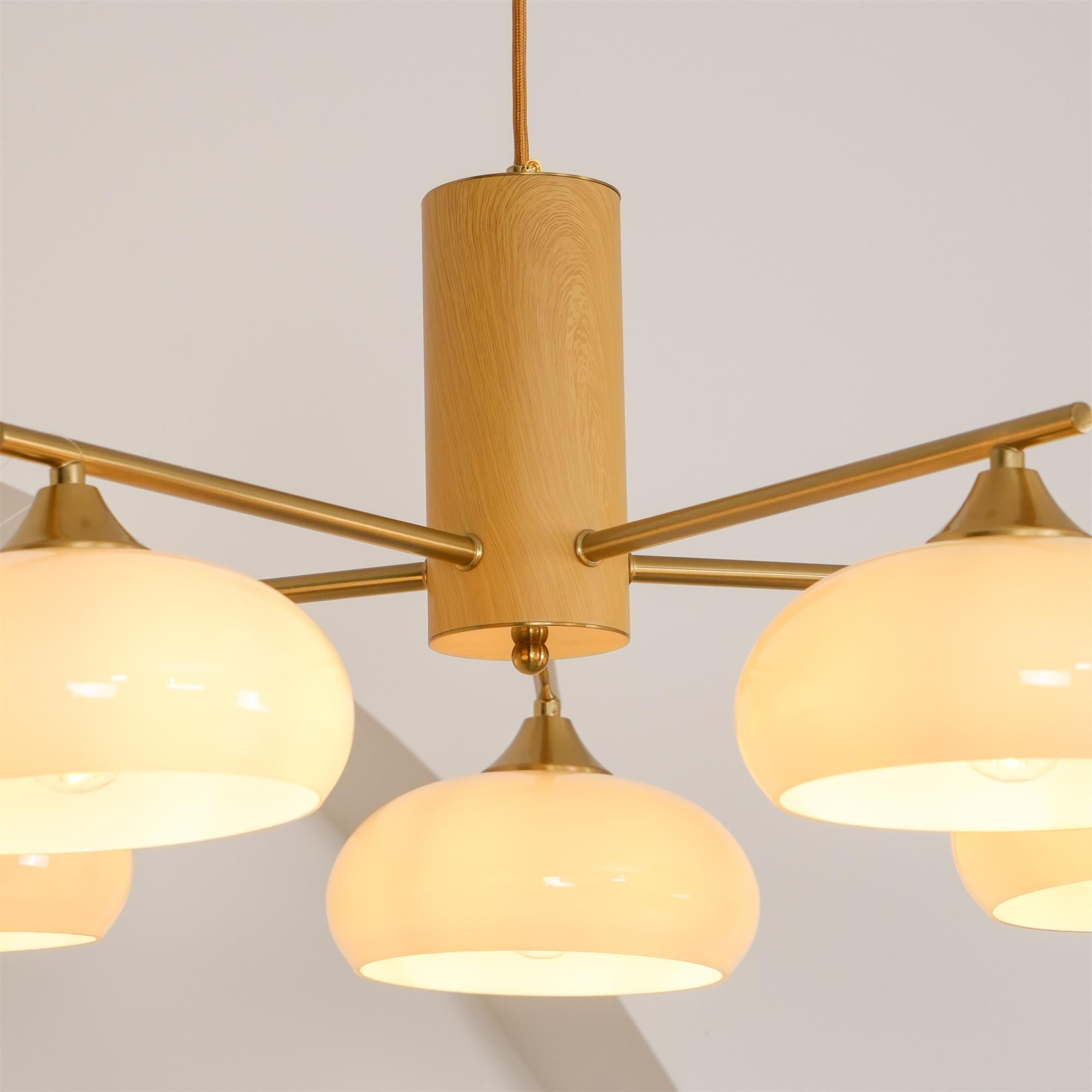 Miksale oval lysekrone