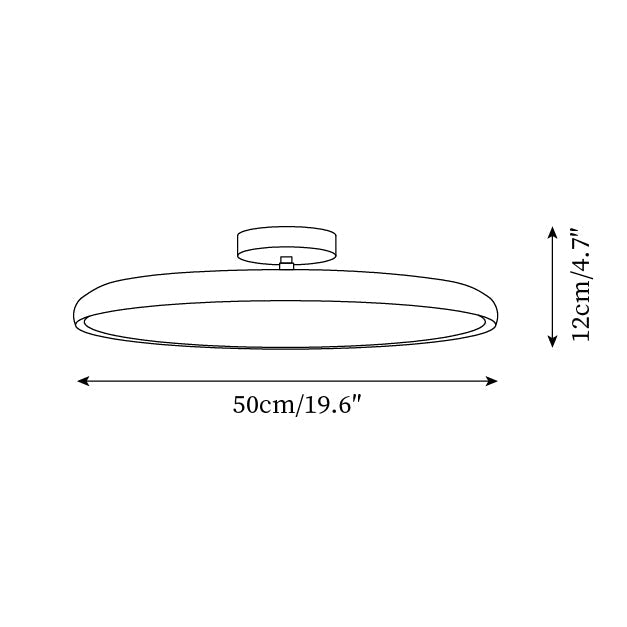 Vejhava loftlampe