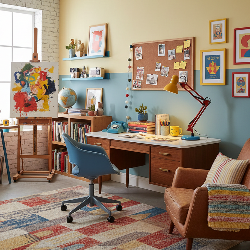 Lokein retro bordlampe