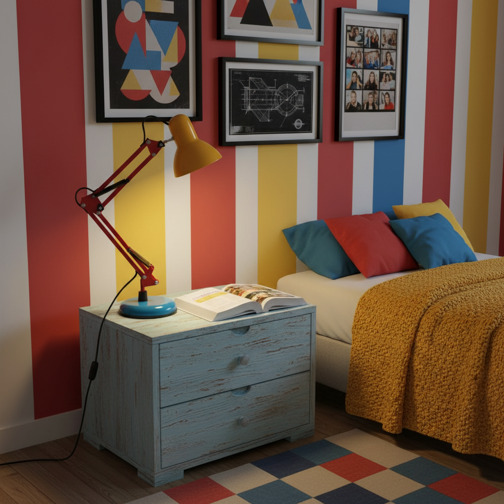 Lokein retro bordlampe
