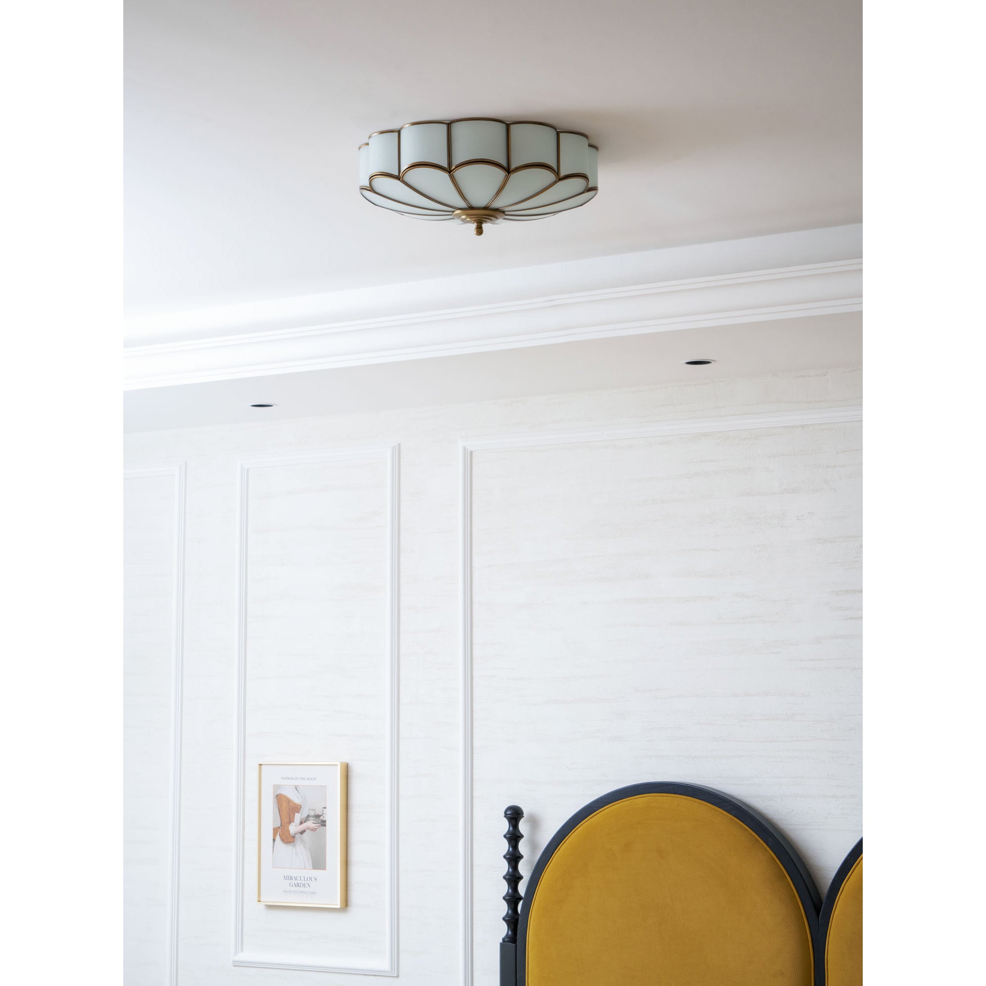 Asene blomsterformet loftlampe