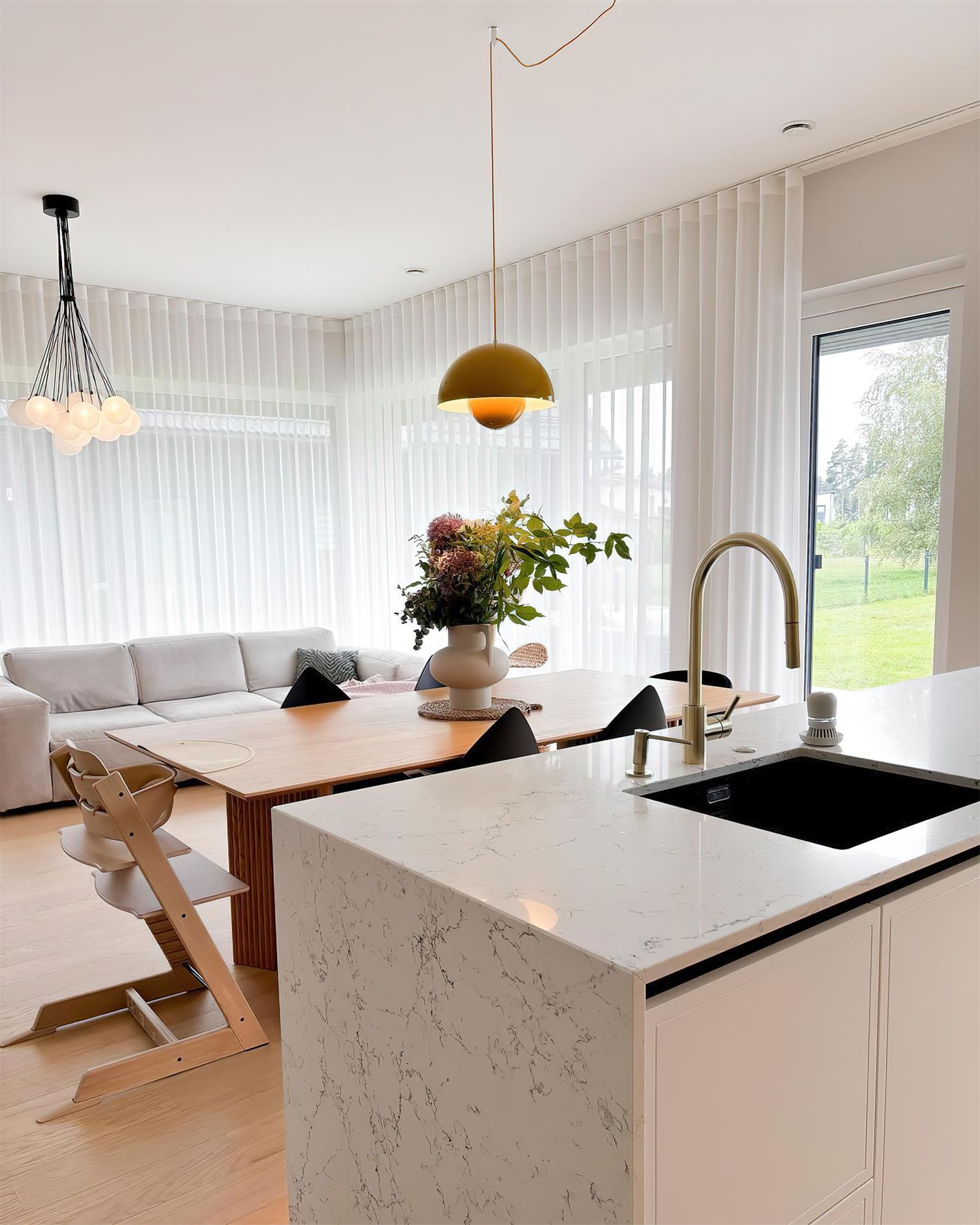 Keldan rund pendellampe