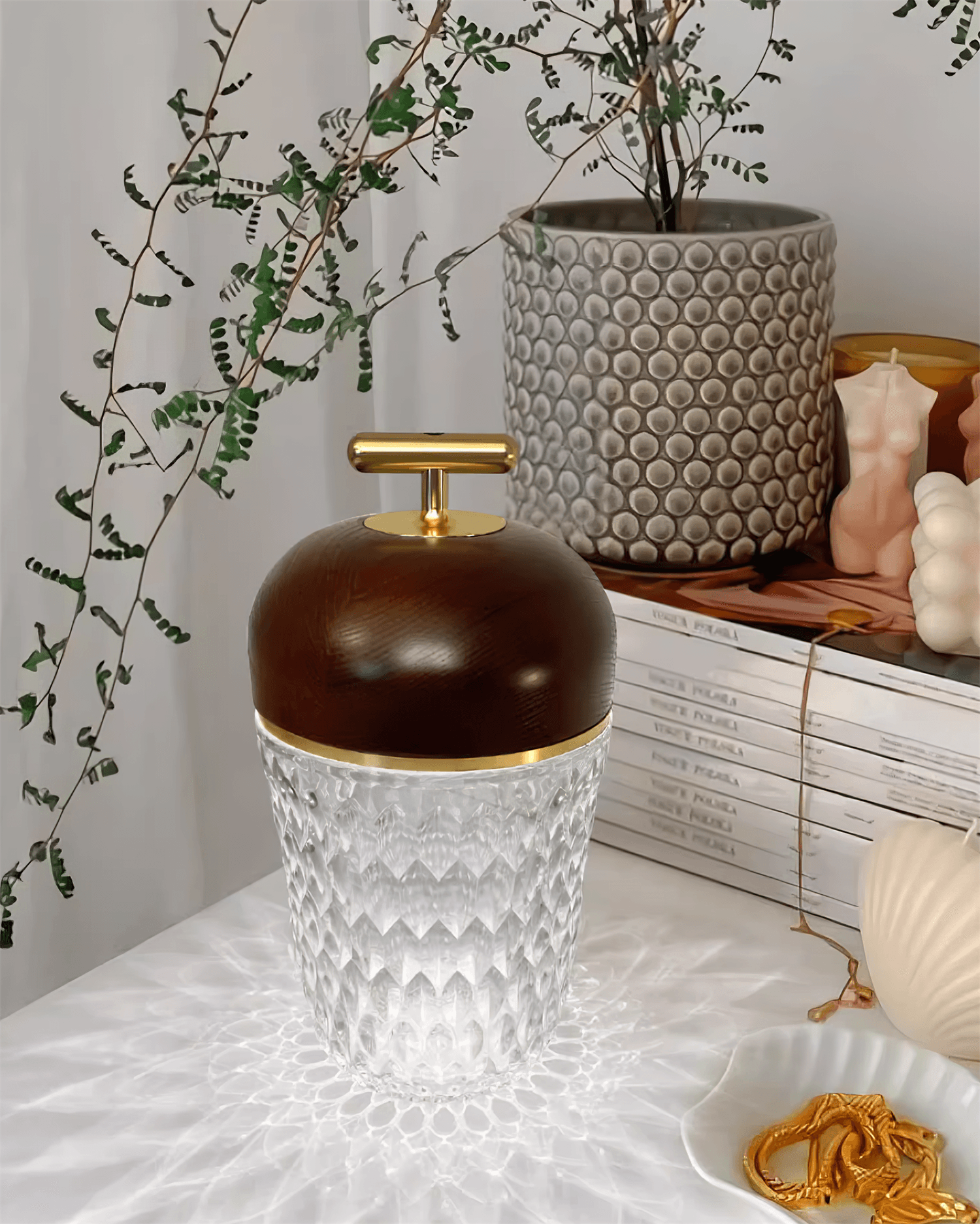Lokene bærbar bordlampe
