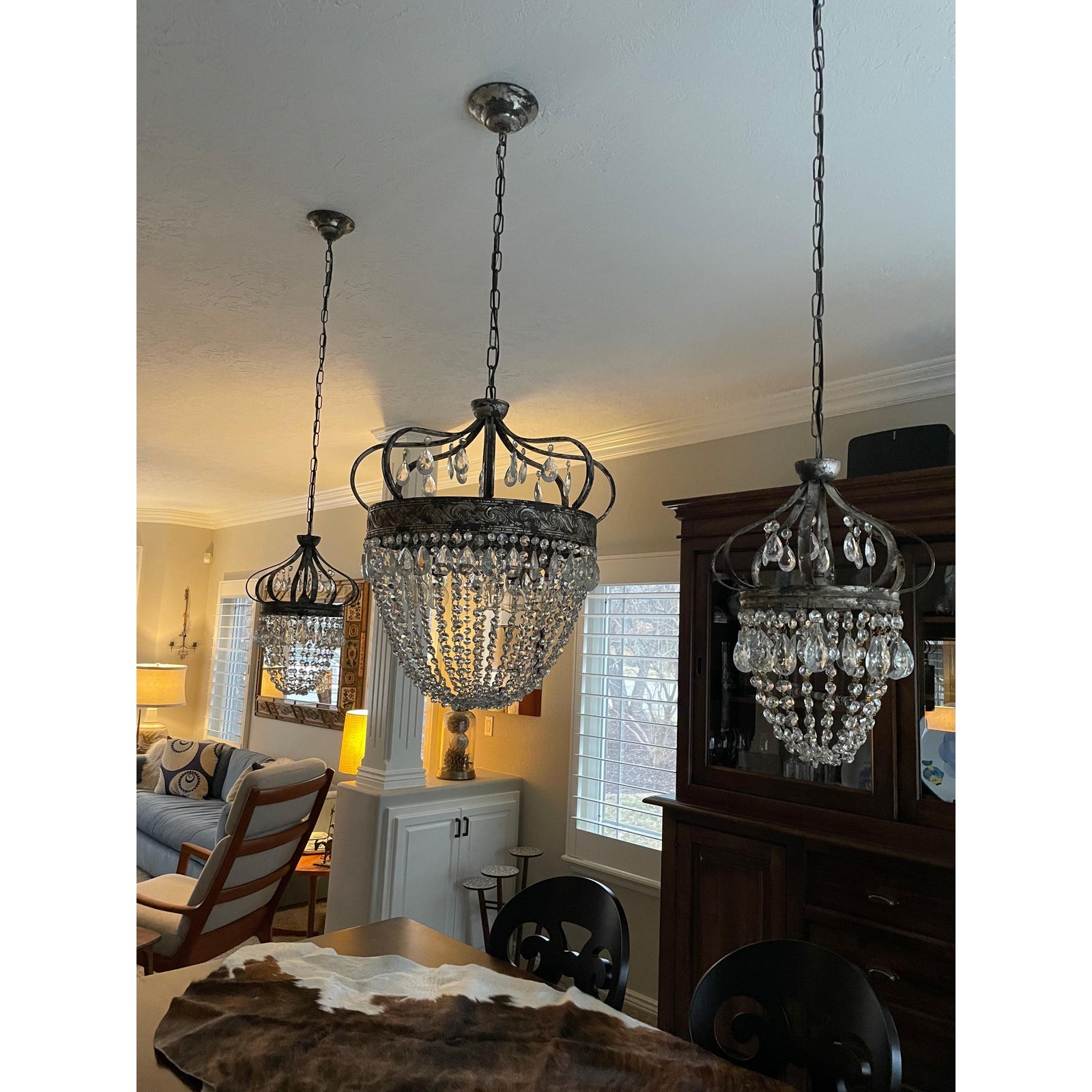 Marirel vintage lysekrone