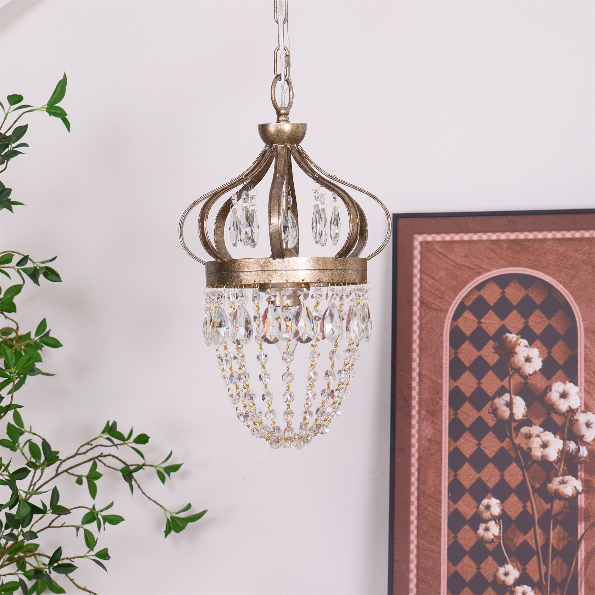 Marirel vintage lysekrone