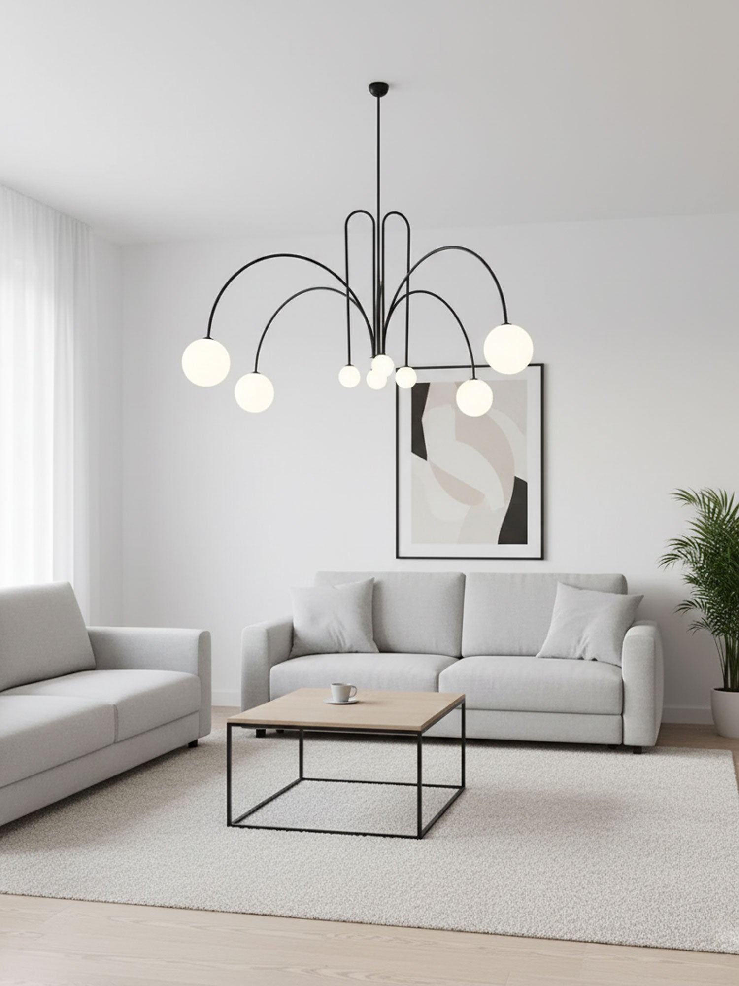 Ylaero moderne pendellampe
