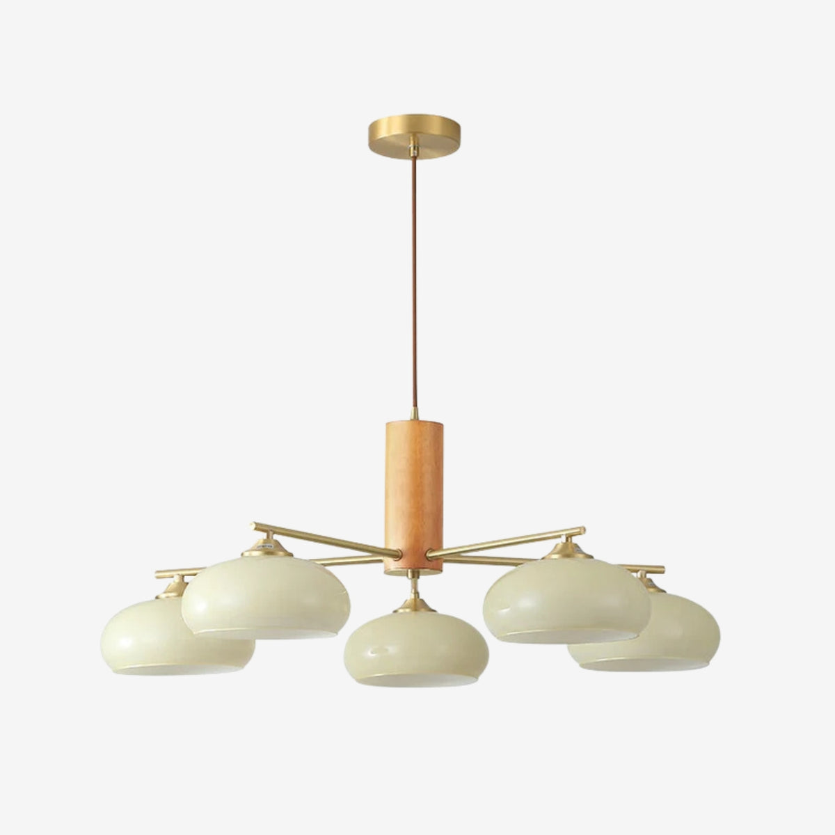 Miksale oval lysekrone