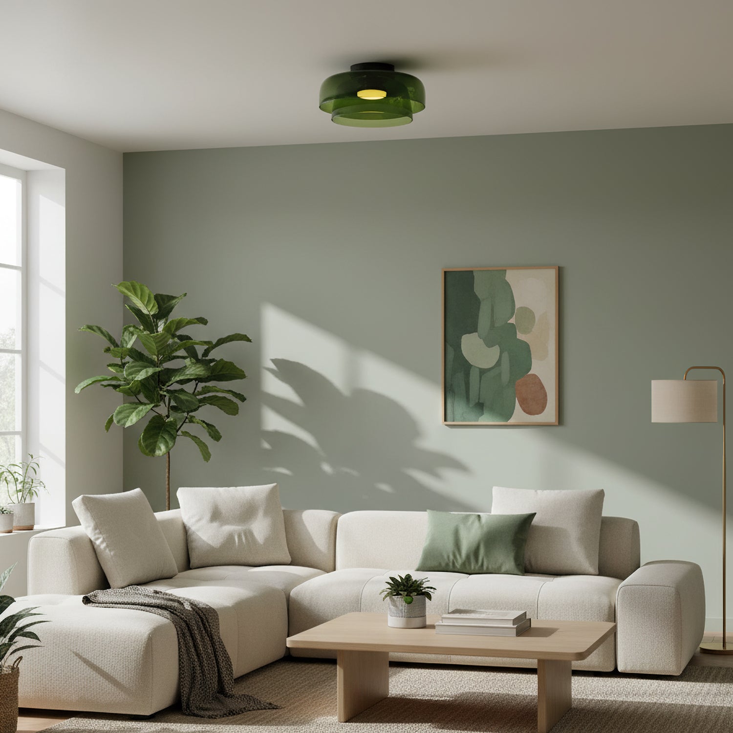 Halele rund loftlampe