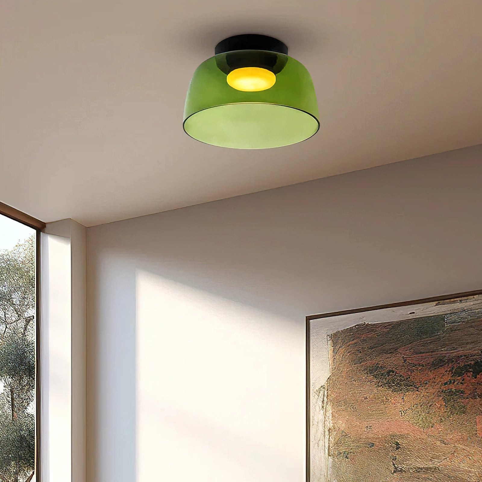 Halele rund loftlampe
