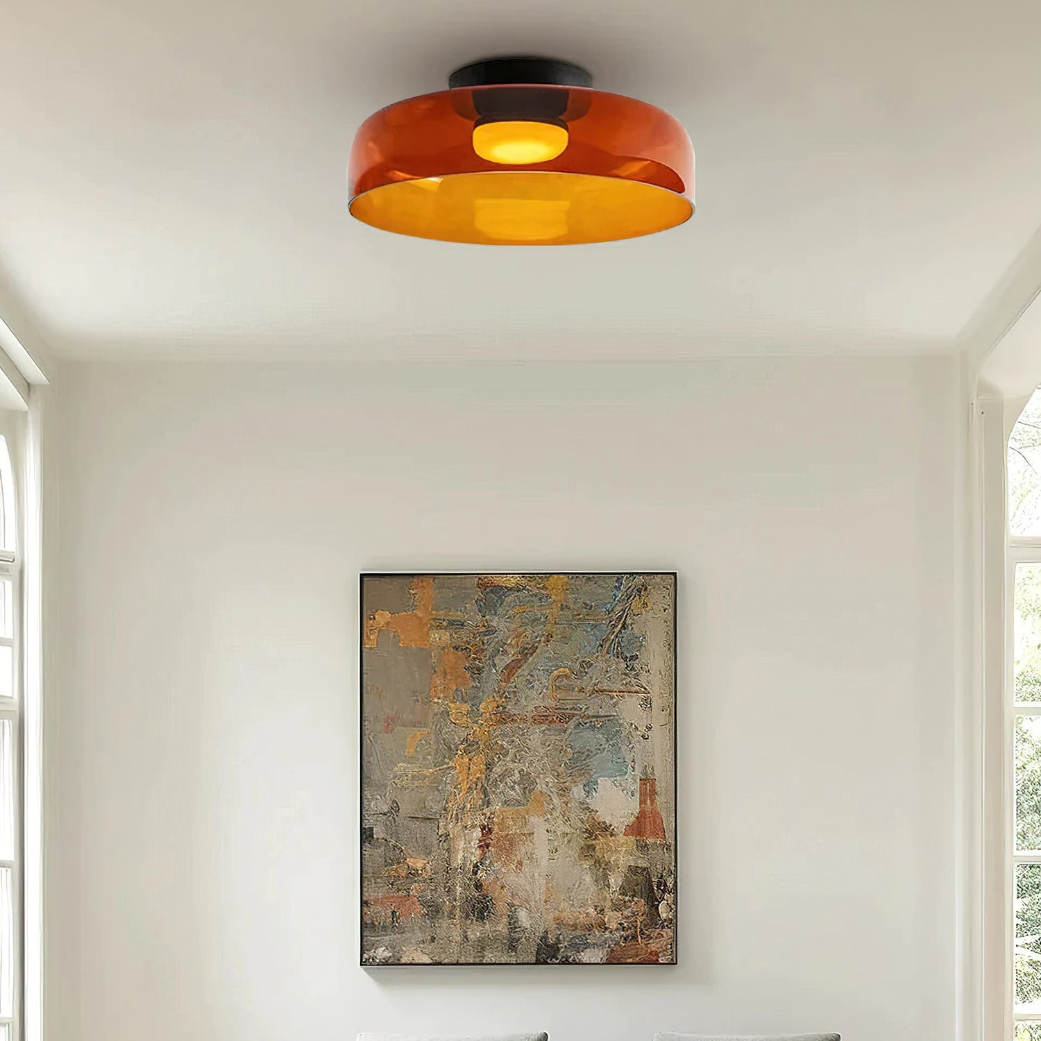 Halele rund loftlampe