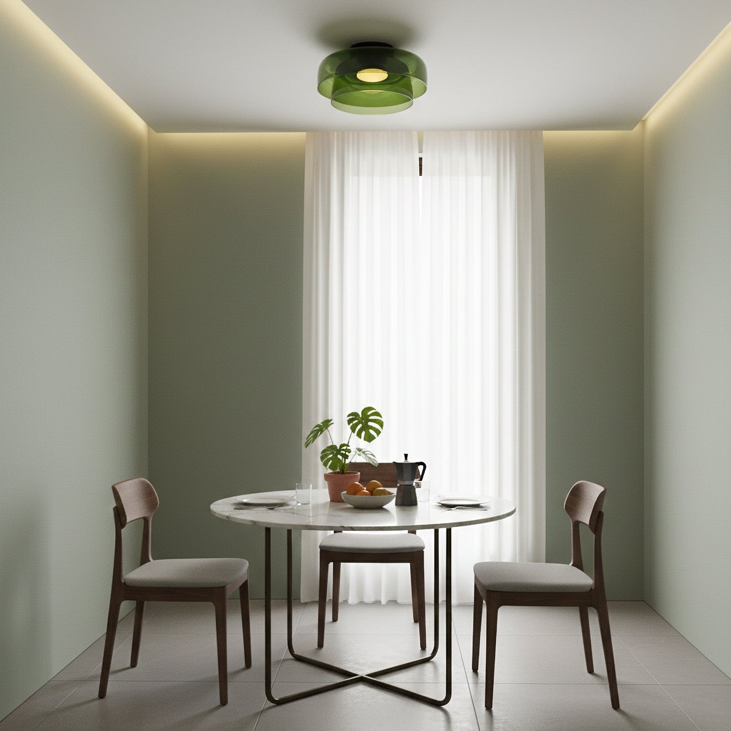 Halele rund loftlampe