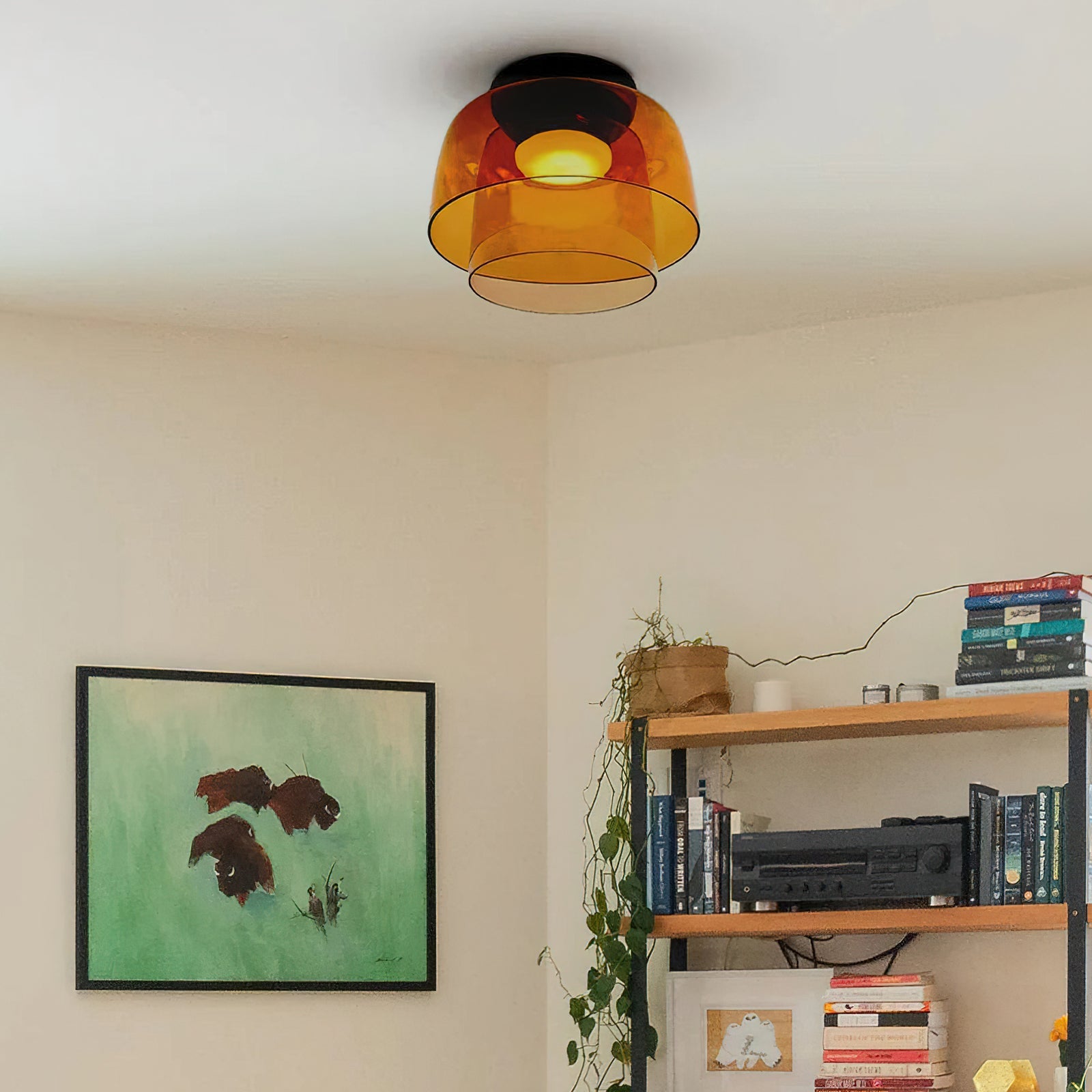 Halele rund loftlampe